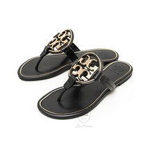 [토리버치] [TORY BURCH] 밀러 메탈 로고 샌들 47617-013