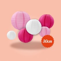 실내외장식 등불 한지등 만들기 30cm, GS9900038L실버