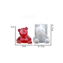 레진몰드 고양이 실리콘 수지 금형 불규칙 컵 받침 펜던트 쥬얼리 캔디 비누 도구, 03 A126