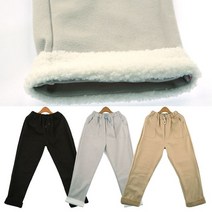 핫바 밑단 양털 포켓 밴드바지 SH-500104