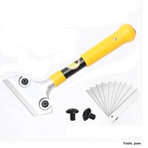 퍼티판 Shovel Cleaning Knife Small Glass Putty Wall Skin Remove Glue Cloud Stone Blade Beauty Sewing, 한개옵션0