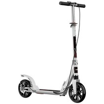 두발킥보드 주니어 초등학생 성인 공용 퀵보드 수동킥보드 씽씽이어린이 및 청소년 성인 2, 200 이중 충격 흡수 화이트 핸드 브레이크 디스, 이중충격흡수강화버전흰색디스크브레이크+HaoLi