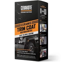 CERAKOTE 세라믹 트림 코트 세트 빠른 플라스틱 복원기 200회 이상 세척에도 복원 가능 코팅 드레싱 아님 가성비 추천 미국직구, CERAKOTE TRIM COAT
