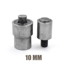 아일렛펀치 펀칭기 (100 serts) 8101214mm 내경 금속 구멍 의류 아일렛 링 리벳 스냅 설치, 10 10mm Molds