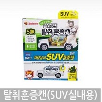 불스원 살라딘 탈취훈증캔 (SUV실내용) :ddm, 숲속향