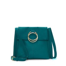 Vince Camuto Livy 라지 크로스바디 범용 그레이, Quetzal Green