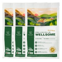 웰썸 곤충사료 1.2kg 3.6kg 그레인프리 강아지 아토피 인섹트 눈물 관절 피부 사료, 웰썸 1.2kg + 200g + 우리집상전 사은품
