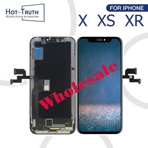 아이폰 호환 X XS XR LCD 디스플레이 OEM 오리지널 터치 스크린 디지타이저 어셈블리 TFT Pantalla 용 5PCS AMOLED, [02] XS-TFT