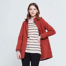 올리비아로렌 밴드넥 스트링디테일 패딩점퍼 VOBKAVW9421