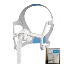 ResMed AirFit N20 CPAP 비강 마스크 코 인공 호흡기 슬리핑 Airfit MiniAir 액세서리, [08] N20 full set M size