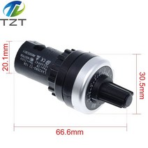 TZT LA42DWQ-22 1K 2K 5K 10K 직경 22mm 로터리 포텐쇼미터 컨버터 거버너 인버터 저항 스위치, 05 20 천개 옴