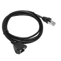 CAT5E UTP 랜케이블 연장선1.5M 판넬형 RJ45 통신공사, 본상품선택