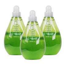 테크 식초살균 액체세제 연꽃 앤 유칼립투스 2.4L 3개