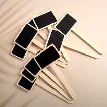 핫버튼 칠판 화분 이름표 원예 푯말 이름표 식물 라벨 꽃 수목 화초 다육 다육이 네임택 네임텍, 10개