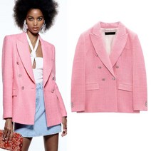 ZARA 스트레이트 스트럭처 블레이저 재킷 7553687