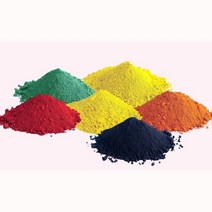 벽돌 몰드 우레탄 산화철 안료 착색제 산화철 염료 분말 담장, 500g, 초록