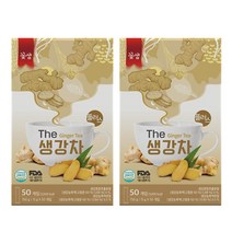 꽃샘 생강차50Tx2개, 1개, 상세 설명 참조