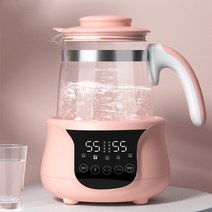 MONERIA 분유포트 전기티포트 전기주전자 분유포트기 1200ML ZN, C1200ml핑크