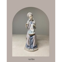 [앤틱/M] 야드로 중세시대 바느질하는 여인 Medievil Lady Embroidering 5126, 확인하였습니다.