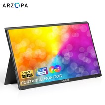 did모니터 전자메뉴판 ARZOPA 15.6인치 1080p 휴대용 모니터 초박형 usb c HDMI 포터블 디스플레이 ips 보조모니터 PS5용 안드로이드, [01] 14.0 A1 Gamut Slim, [01] 미국 플매트 카펫 러그