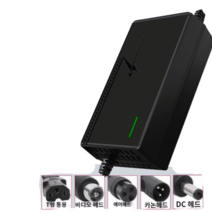 전동킥보드 리튬이온배터리 급속 충전기 60V 2a 3a 5a 8a 10a 71.4v 전동차 충전기, 60V5A 비디오 헤드 출력 71.4V