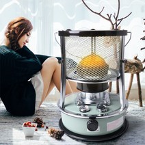 야외 석유난로 난방히터 캠핑 낚시난로 캠핑외출 용품 조리가능, 화이트