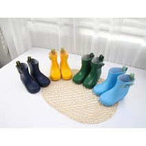 초경량 주니어장화 장마철 레인부츠 130 갯벌장화 5살 6세