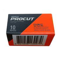 도루코 프로컷 단면도 DN52 10입 /면도칼/커터날, 19세트
