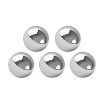 Four Brothers 3.8cm 1.5인치 정밀 크롬 스틸 볼 베어링 - 최대 강도 롤러 튼튼한 산업용 자전거 휠 크랭크 1팩, Pack of 5