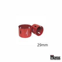 [RΘA] 모르스 바이메탈 홀쏘 규격 29mm 리머 커터 카타 롱타입컷 소형공작기계 철판가공 컷터 목재 드릴날 플라스틱 ▷_β5243Ea, 《β본상품》