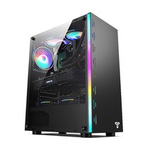 PC 케이스 컴퓨터 본체 조립 diy 데스크톱 호스트박스 ATX 대시보드 박스 전원 세트 전측, 13.진월흑암영 600전원(500w), 01.공식 표준 분배