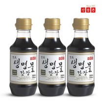 [신앙촌] 양조 생명물간장 360mL 3병, 없음
