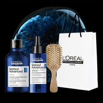 로레알 프로페셔널 파리 [가는 모발용 케어 세트] 세리옥실 덴시파잉 샴푸 300ML + 덴서 세럼 90ML 추석세트 (+사은품 증정) 364317