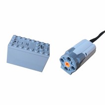 레고 호환 MOC 모터 8881 + Geeignet für Lego 10257 10261 10303 senrad achtervan karussell power ände, 03 7 Motor battery box