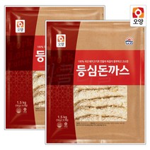 [퀴클리몰] 사조오양 등심 돈까스 1.5kg x 2개