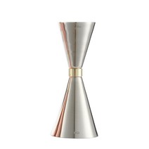 하이볼계량컵 위스키계량컵 바텐더 칵테일지거, 30ml-60ml 실버