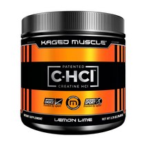 케이지드머슬 크레아틴 HCL 크레아티닌 헬스부스터 운동전부스터 76g 레몬, 1개