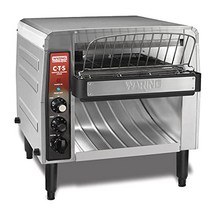 Waring Commercial CTS1000B Conveyer Toaster 1000+ slices per hour 208V 2700W 6-20 Phase Plug, 1