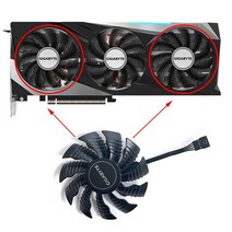 6800XT PLA09215S12H T128015SU 83MM 4 핀 DC 12V 0.5A RX6900XT GPU 쿨러 기가바이트 6800XT 그래픽 카드, 01 1PCS