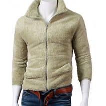 스댕클럽 남성용 보아털 후리스 집업 CM2012