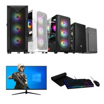조립 사무용 게이밍 PC 데스크탑 컴퓨터 인텔 8GB SSD장착 윈도우10 설치 바로사용 모니터 세트, 본체만, 05. 사무용 고급형 에디션