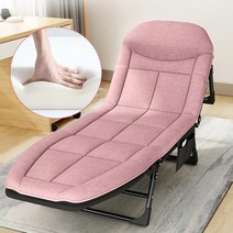 접이식 간이침대 손님용 간이 사무실침대 경량 침대 소형, 담요 포함 200cm1