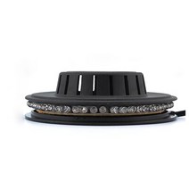 8W 48LED RGB 자동 색상 변경 회전 해바라기 UFO LED 무대 조명 바 디스코 댄스 파티 DJ 클럽 펍 음악 조명, AU 플러그, 검은 색