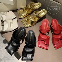도오빠 여성 스퀘어 쪼리힐 슬리퍼힐 뮬 샌들 구두 스텔레토 키튼힐 미들굽 여자쪼리 봄 여름 유니크 20대 30대 패션 데일리 블로퍼 여자뮬 뮬쪼리 사각코 하이힐 인기템