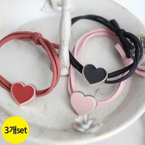 공주마마 스팅하트머리끈(3개SET)
