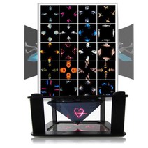 LLOYSEED-범용 3D 홀로그램 디스플레이 스탠드 프로젝터 미니 피라미드 쇼케이스 3.5-6 인치 휴대 전화 지, 한개옵션0
