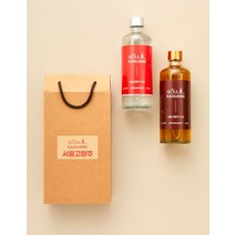 [선물세트][전통주] 서울고량주 레드오크선물세트 35도 375ml 1병 + 40도 375ml 1병 1세트, [선물세트][전통주] 서울고량주 레드오크선물세트 (35