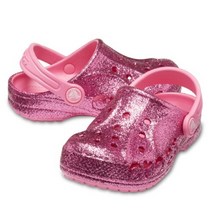 크록스 슈즈 바야 글리터 클로그 키즈 205911-669