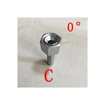 유압호스 고압 Metric M10-42 유압 콘 호스 엔드 withold 유형 튜브 고압 피팅 6-25mm 가시 조인트 커넥터, 01 C_08 8MM to M20x1.5