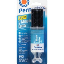 Pack of 1 0.84 oz. Permatex 84101 PermaPoxy 5 Minute General Purpose Epoxy 0.84 oz. null, 기타